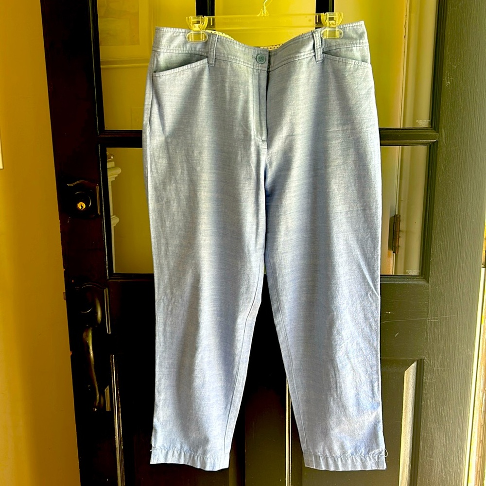 Talbots, crop pants, size 12